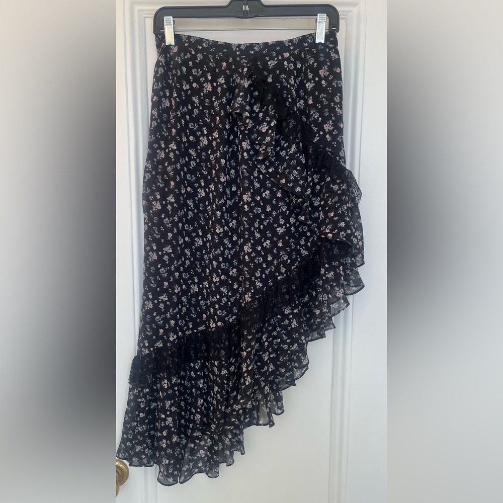 Love Shack Fancy Ruffled High-Low Skirt - Picture 5 of 8